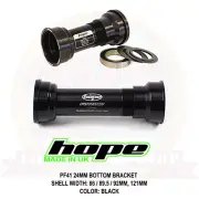 Hope PF41 Bottom Bracket For 24mm Spindles 86/89.5/92/121mm Shell - Brand New