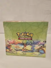 Vibrant Paldea Pokemon Scarlet & Violet TCG Sealed Display of 10 Mini Tins