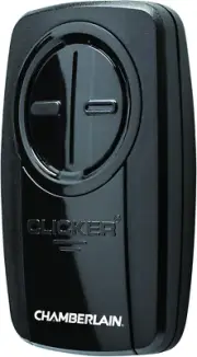 Garage Door Opener Universal Remote Control Black - Quantity 1