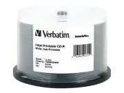 Verbatim CD-R 700MB 52X DataLifePlus White Inkjet Printable, Hub Printable - ...