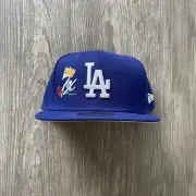 New Era Los Angeles Dodgers 59FIFTY Fitted Hat Cap 7x Crown Champs Patch 7 3/4
