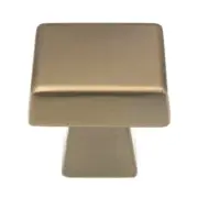 Amerock Blackrock 1 1/2" Square Cabinet Knob Golden Champagne BP55273BBZ