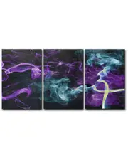 Ready2HangArt Glitzy Mist XVI Wrapped Canvas Wall Art by Tristan Scott