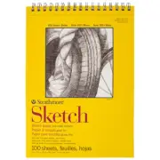 Strathmore 9" X 12" Sketchbook, Notebook, Artist Drawing Paper, 100 Sheets Pad