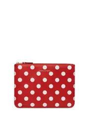 [COMME des GARCONS WALLET] 圓點印花大袋