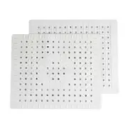 Generic 2-Pack Non-Slip Rubber Kitchen Sink Mat Drain Pad Protector - Durable & Easy to Clean