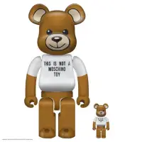 在飛比找蝦皮購物優惠-（已售出） 在台BE@RBRICK Moschino 泰迪熊