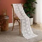 Table Cover Ornamental Easy to Use French Romantic Wedding Table Runners Concise