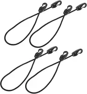 KICHOUSE 4pcs Kayak Hook Daily Use Hook Strap Small Buckle Strap Daily Use Tie down Strap Kayak Tie down Strap Outdoor Camping Buckle Strap Outdoor Camping Hook Rope Multi-use Hook Rope