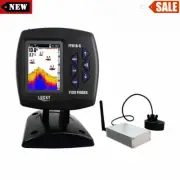 FF918-CWLS 300M/984.3FT Boat Fish Finder Wireless Sonar with 3.5 In LCD Display