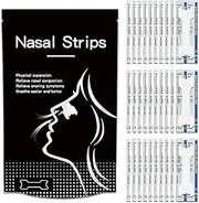 Geli 30 Pack Nasal Strips for Snoring,Nose Breathing Strip for Peaceful Sleep Breathing Or Exercise,Nose Strips,Anti Snoring Strips,Reduce Snoring,Stop Snoring,Breath Strips,Nose Tape