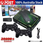 20000+ 4K HDMI TV Video Game Stick Retro Gaming Console + 2 Wireless Controller