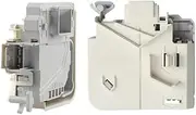 Compatible with Siemens Bosch Washing Machine Door Lock Time Delay Switch Drum Washing Machine Parts(No. 2)