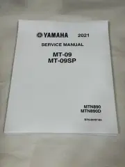 Service Shop Repair Manual 2021 21 Yamaha MT-09 MT09 MT-09SP MT09SP SP MTN890 D