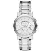 Burberry BU9750 City Chronograph Silver Dial Stainless Steel Women's Watch