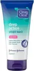 Clean and Clear Deep Action Cream Wash Oil Free 150 ml