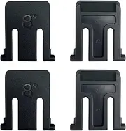 4Pcs Keyboard Support Stand Feet Legs Replacement Kit for Logitech K200 K260 K270 K275 (Black)