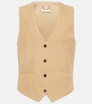 [Chloe] Chloé Cotton vest AU 6 beige
