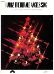 MENDELSSOHN HARK! THE HERALD ANGELS SING SHEET MUSIC PIANO/VOCAL/GUITAR/CHORDS