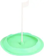 Vomeko Golf Putting Cup - Putting Green Flag Silicone Edge Training Tool with Flag Golf Pin Flag Hole Cup Set Indoor/Outdoor Use