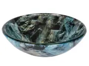 Eden Bath EB_GS30 Bathroom Cliffside Tempered Glass Vessel Sink