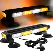16.8" LED Strobe Flashing Light Bar 26 Flashing Modes Intensity Emergency Warnig