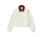 Brixton Mechanics Garage Zip Jacket Womens in Wgret White - Size -