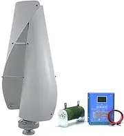 HUIZHITENGDA Wind Turbine Generator Kit Vertical Wind Turbine, 8000W DC12V Wind Generator for Home for Camping+Windmill for Wind Solar Hybrid System MPPT Charge Controller