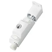 Lockwood White 680 Keeper Patio Bolt