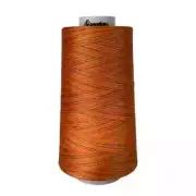 Signature Variegated 40 weight cotton thread 3000 yard cone- Peachy Tones