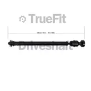 Front Drive Shaft Propeller fits 2002-2009 Chevrolet Trailblazer Trailblazer EXT