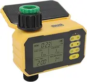 Adjustable Solar Panel, Rain Sensor, Programmable Water Timer, Garden Hose Watering Timer with Type C Port for Villa Courtyards, Balcony Gardens, and Rooftop Gardens