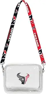 Littlearth Houston Texans NFL Clear Fanny Fan Purse