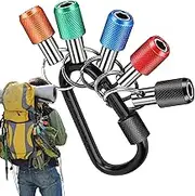 1/4 Inch Bit Holder, 1/4 Inch Bit Holder Keyring, Hex Bit Organiser Key Ring - Portable Screwdriver Bit Holder, Keyring for Men