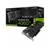 PNY GeForce RTX 4060 Ti 8GB VERTO Dual Fan DLSS 3 - OC Version - Graphics Cards