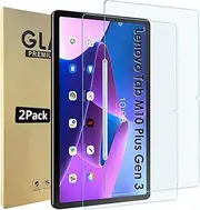 [Bigqin] 2-Pack Screen Protector Compatible with Lenovo Tab M10 Plus 3rd Gen 10.6 Inch (TB-125F/128F) 2022 Release, 9H Hardness, HD Clear, Scratch-Resistant, Bubble Free, Easy Installation