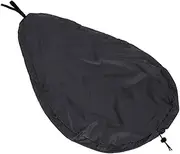 GOOHOCHY Kayak Cabin Protective Cover for Kayak Seat Seats Canoe Cover Case Protector Camping Canvas Boating Seat Cushions Gray Tarpaulin Large Oxford Cloth Silver-Coated Fabric Black