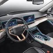 NIXJVKFD Car interior Center console transparent TPU protective film Anti scratch sticker LCD screen PPF，For Haval H6 3rd Gen 2021-2024