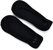 SHERCHPRY d Padded Socks Ankle Toe Socks Invisible Socks for Men Arch Support Cushion Socks Casual Cotton Invisble Socks Boat Socks Seamless Socks Arch Sock Mens Comfy Socks Black