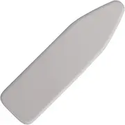 Sonicefit Ironing Board Cover Pad, 56x135cm Standard Ironing Board Pads with Elastic Edge & Fastener Strape, Scorch & Stain Resistant Cotton Ironing Covers with Thick Padding (Grey, 56x135cm)