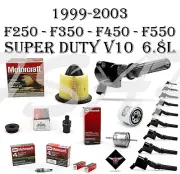 Tune Up Kit fits 2000 Ford F250 Super Duty V10 6.8L Ignition Coil DG508 FG872 (for: Ford)