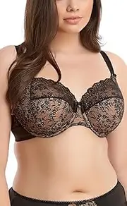 [Elomi] Women's Tia Banded Full Coverage Underwire Lace Bra