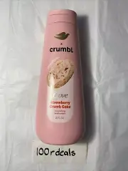 Dove x Crumbl Limited Edition Strawberry Crumb Cake Body Wash - 20 Fl Oz Crumble