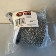 Adult Shiny Silver Glitter Mesh Top Hat Headband Party Costume Accessory - NEW!