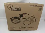 NEW! NuWave Ultimate Cookware Set Steamer & Fondue Set Model 31120A (37)