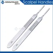 2 Pieces Scalpel Handle# 3 For Surgical Blades Dental Veterinary Inst
