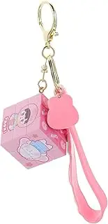 [FRCOLOR] Cube Pendant Wristlet Keychain Durable and Key Ring Cute Lost Design Portable present for Skin Friendly and Comfortable to Wear