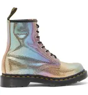 NIB Womens Dr. Martens 1460 8-Eye Lace Boot Sand Rainbow Ray sz 5 EU36 26963273