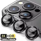 Samsung S24 S23 S22 S21 Back Camera Lens Protector Metal Ring Glass Blacktech