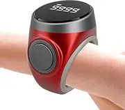 Digital Tally Counter | Row Counter Ring with Electronic Digital Display | Portable Prayer Counting Aid, Number Count Clicker for Meditation, Relaxation, Active Fingers